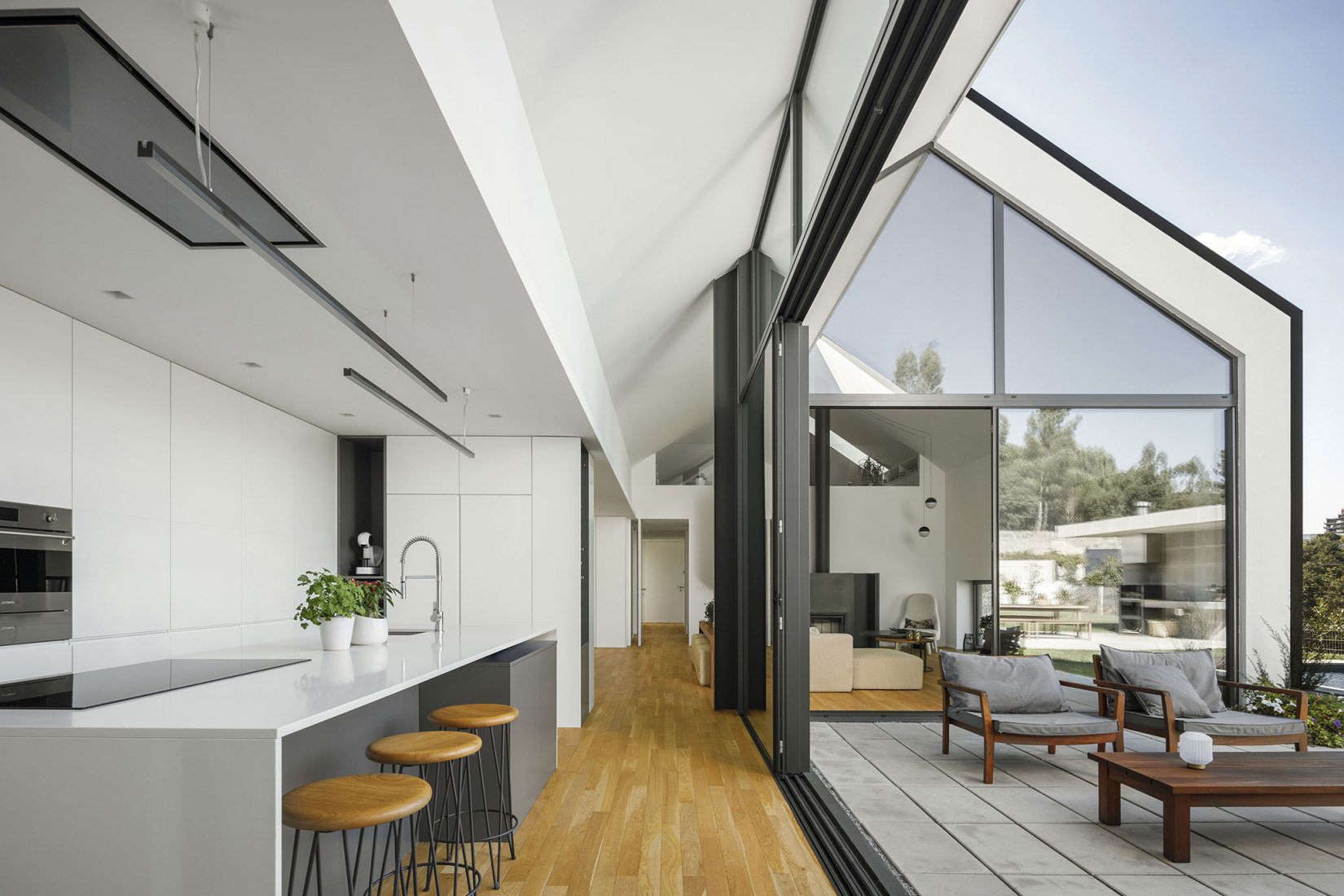 Santo Tirso House by Hous3. Photograph by Ivo Tavares Studio