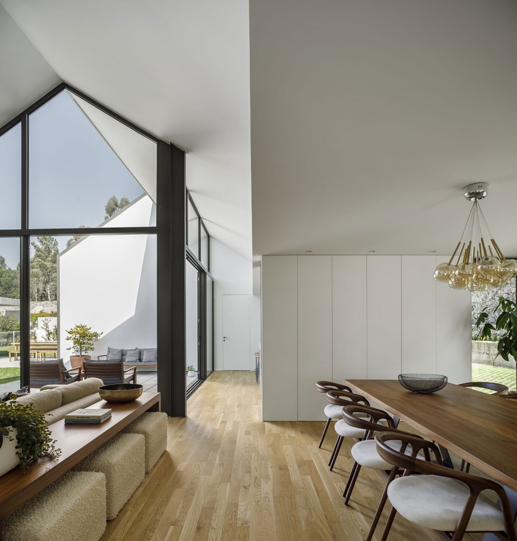 Santo Tirso House by Hous3. Photograph by Ivo Tavares Studio