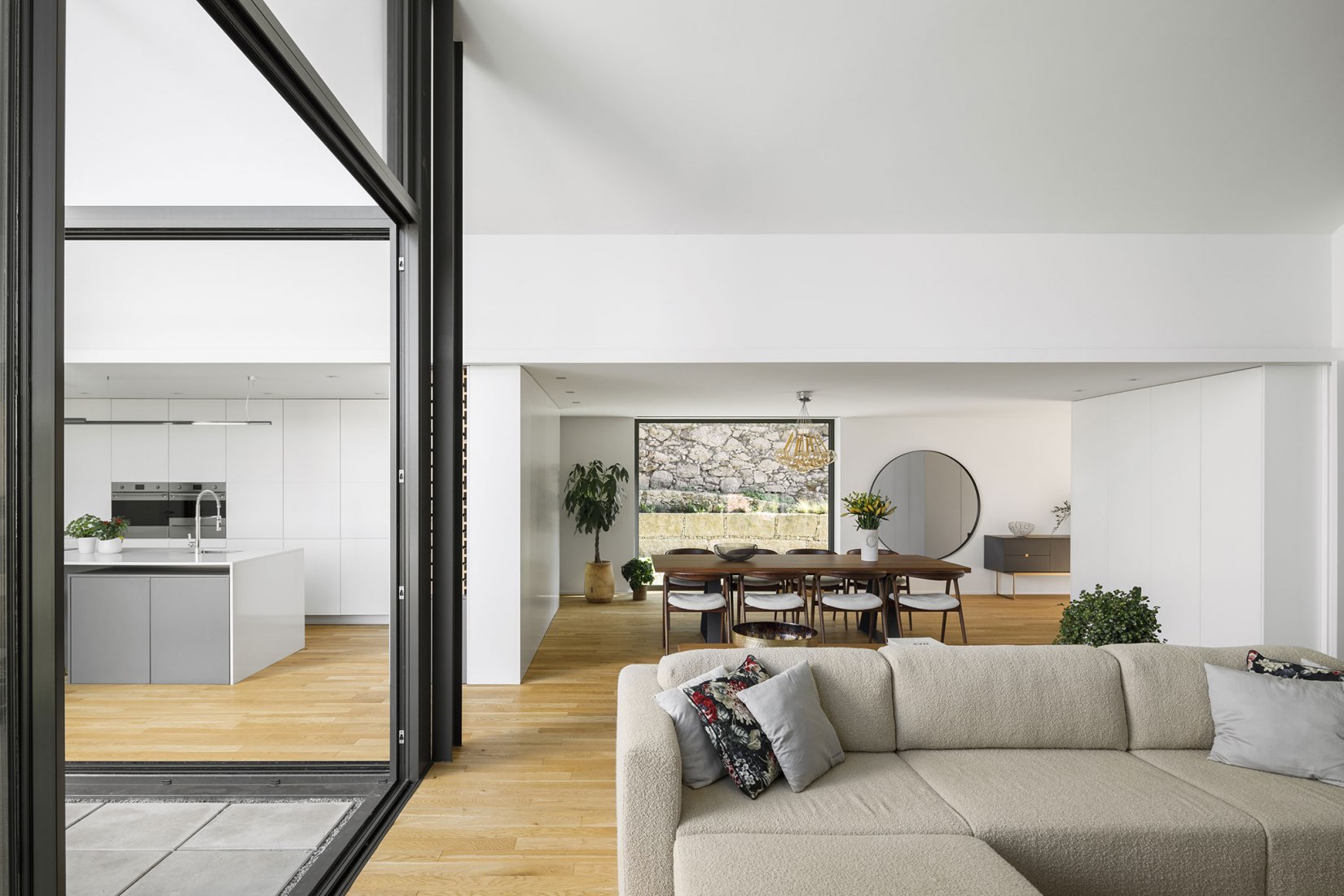 Santo Tirso House by Hous3. Photograph by Ivo Tavares Studio