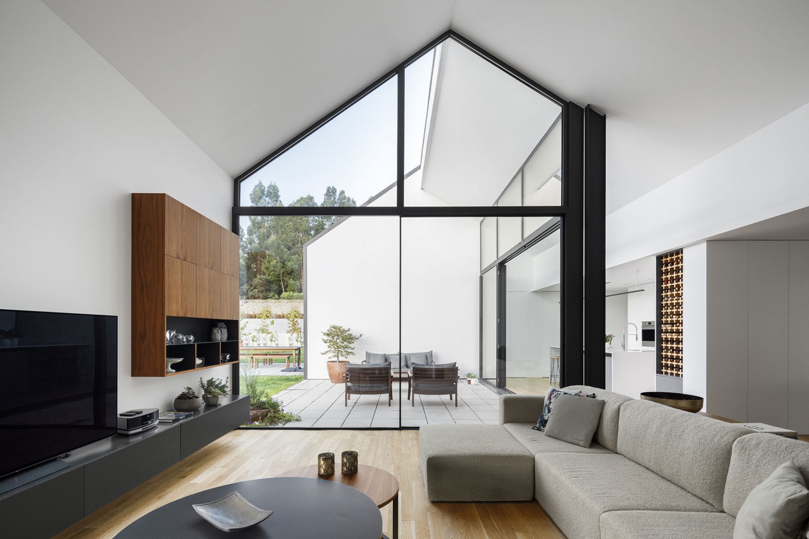 Santo Tirso House by Hous3. Photograph by Ivo Tavares Studio