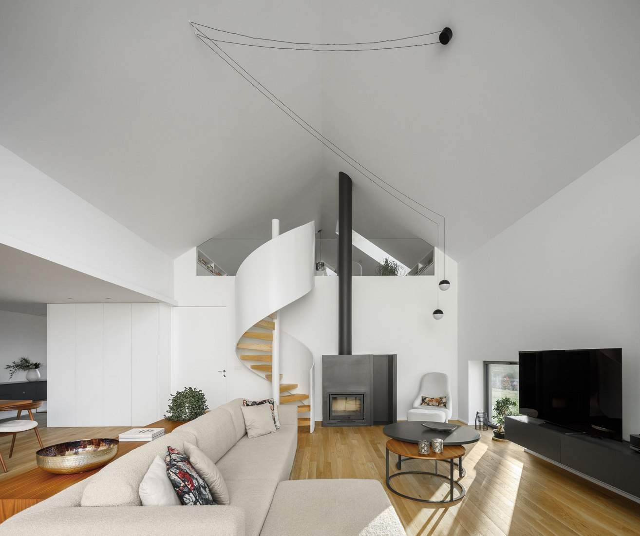 Santo Tirso House by Hous3. Photograph by Ivo Tavares Studio