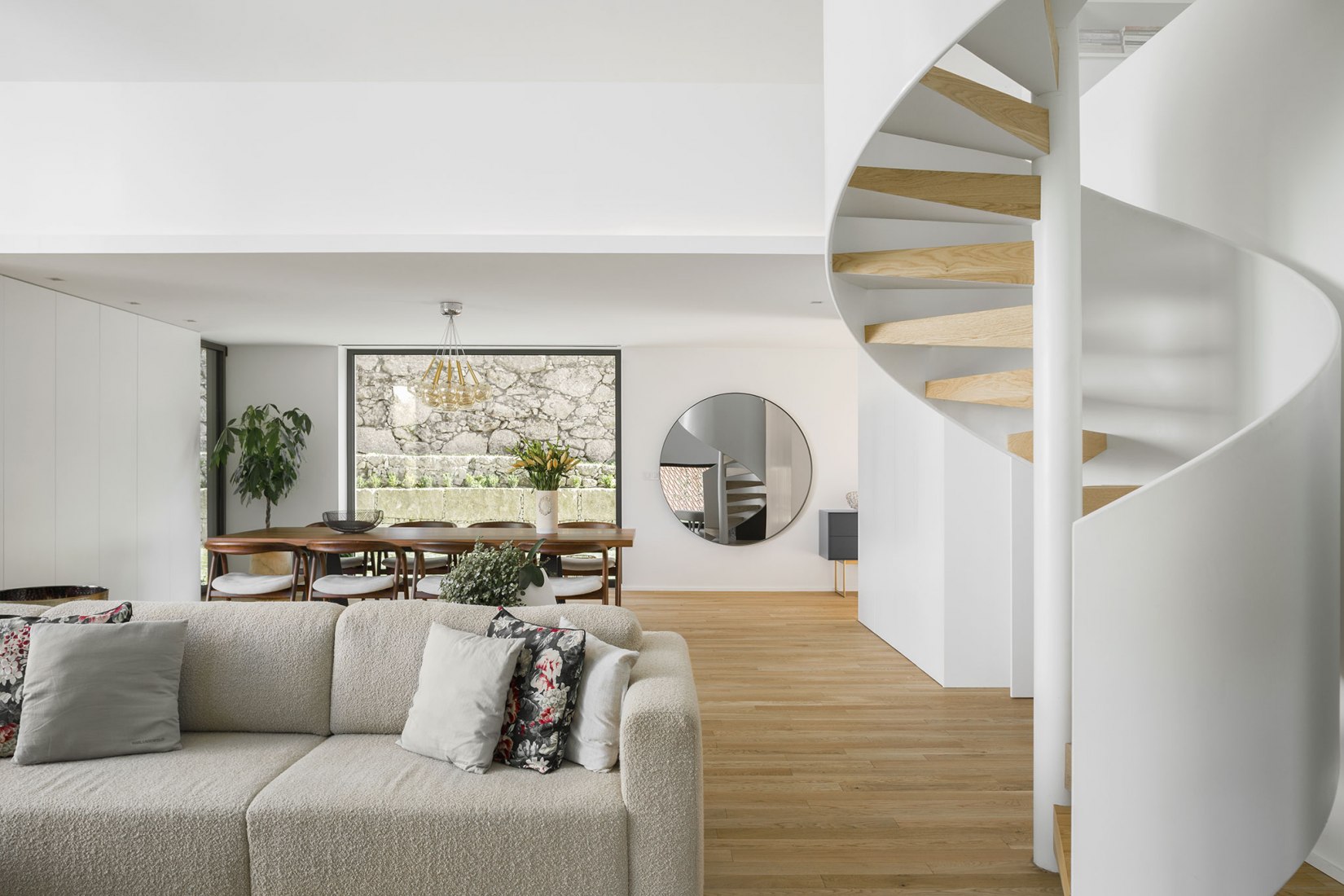 Santo Tirso House by Hous3. Photograph by Ivo Tavares Studio