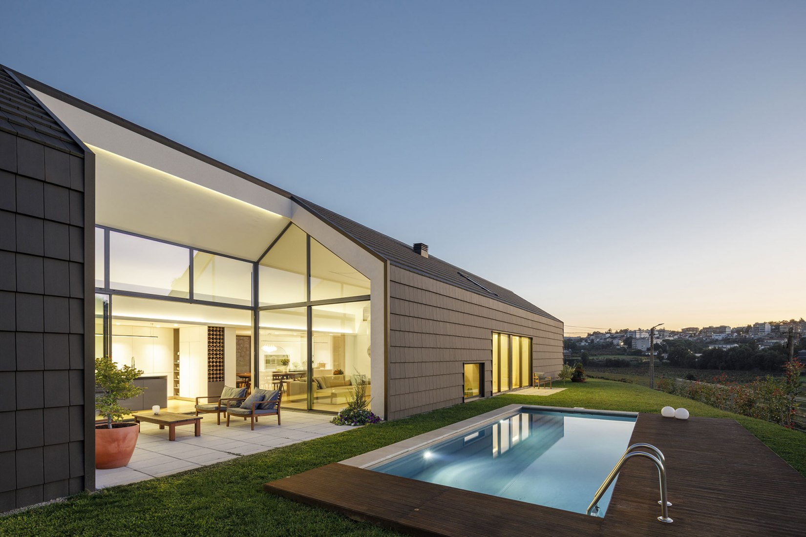 Santo Tirso House by Hous3. Photograph by Ivo Tavares Studio
