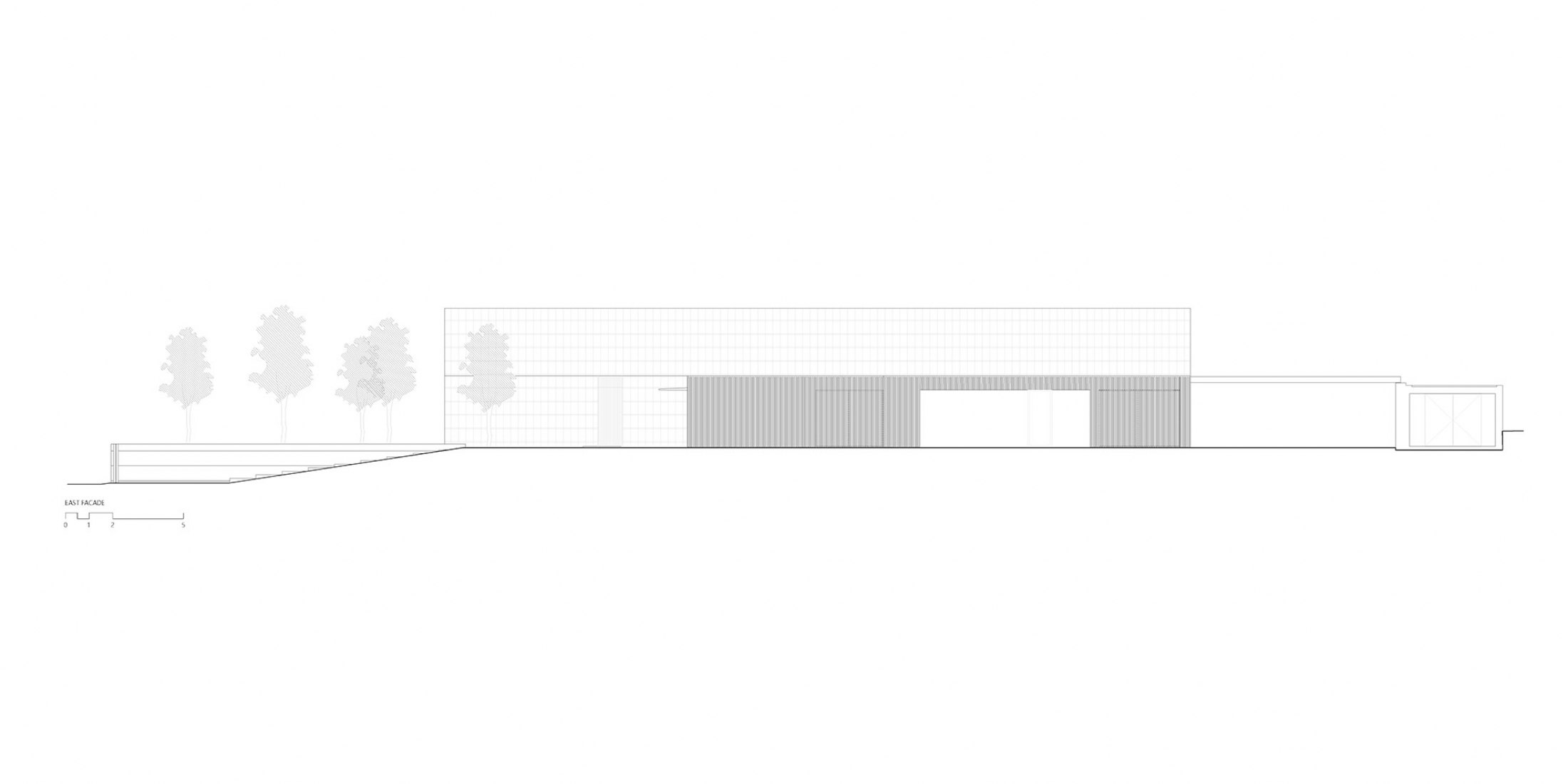 East Facade. Santo Tirso House by Hous3
