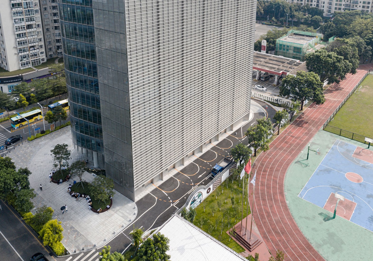 Huitong Hybrid Tower by JKP Architects. Photograph by Wenrui Ye