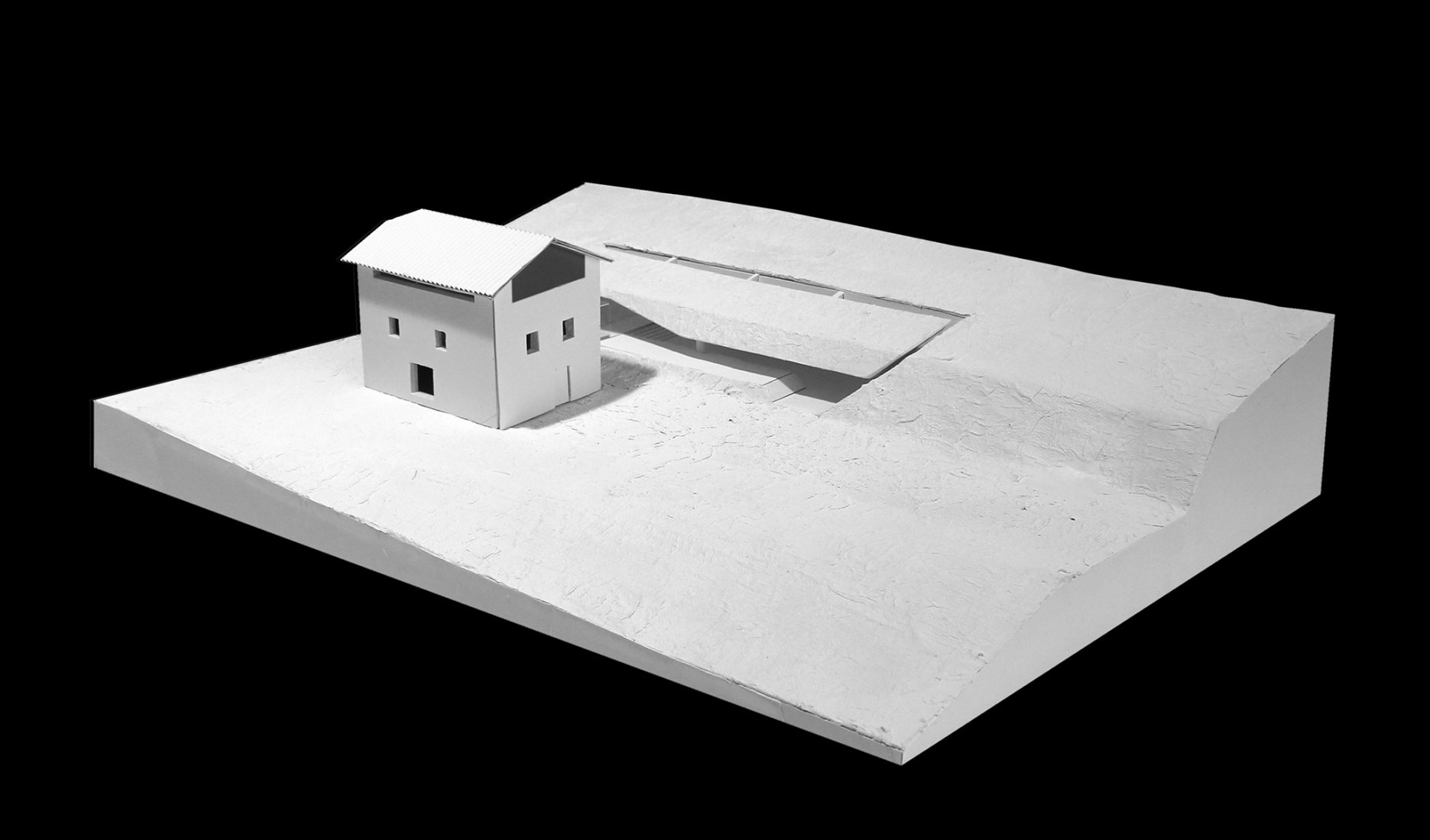 Model. Landaburu Borda Rural House by Jordi Hidalgo Tané.