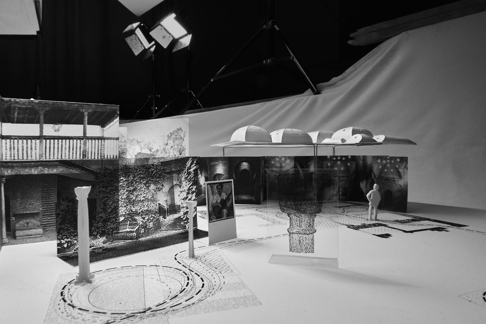 Model. Ángel Barrios Legacy Museum by Juan Domingo Santos. Photograph by Clara Torres González.