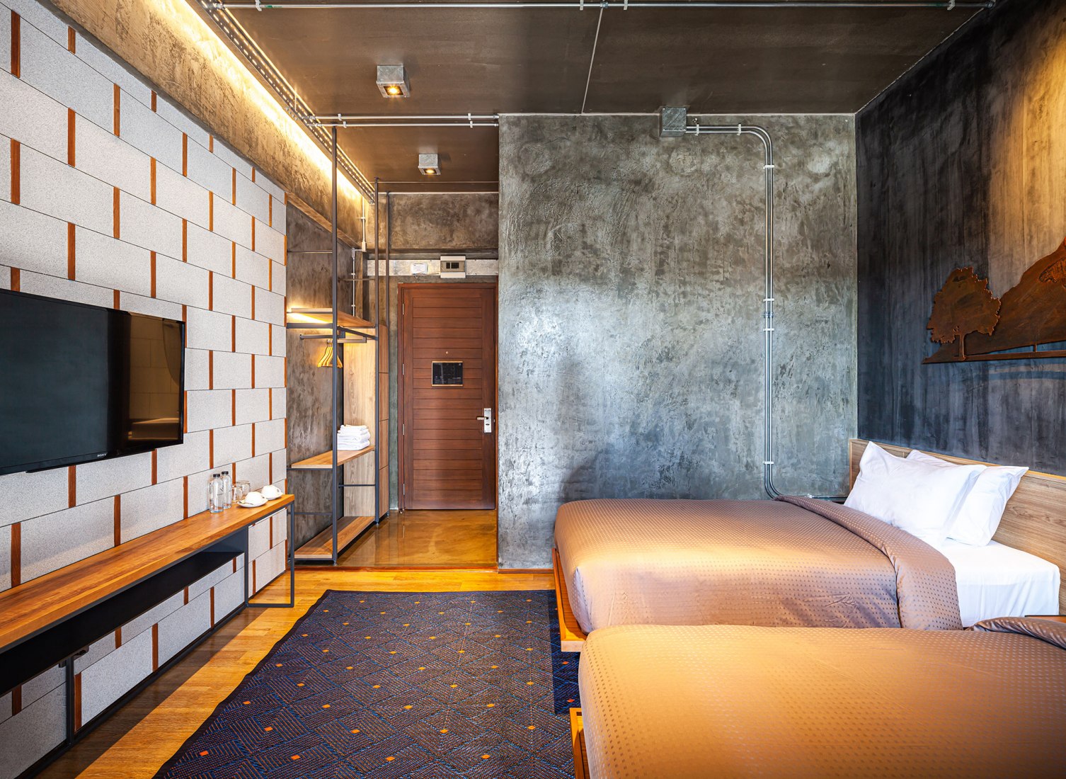 Hotel Navakitel Design por Junsekino Architect. Fotografía por Spaceshift Studio