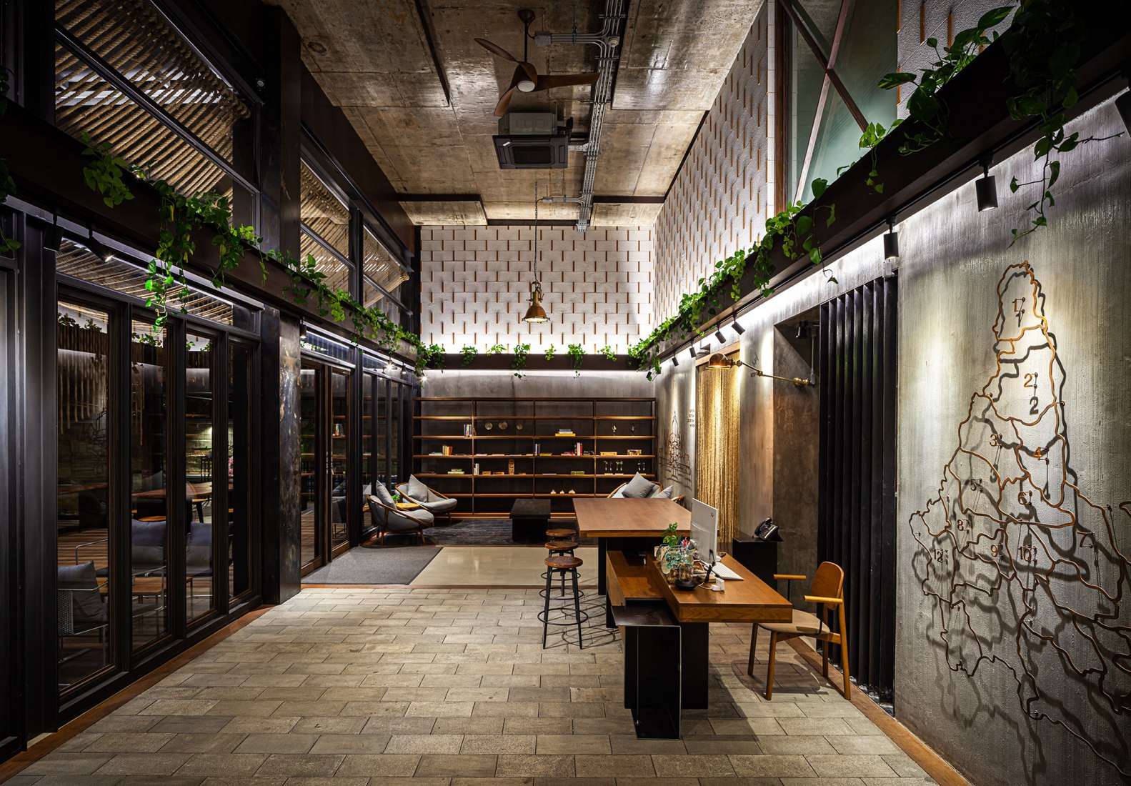 Hotel Navakitel Design por Junsekino Architect. Fotografía por Spaceshift Studio