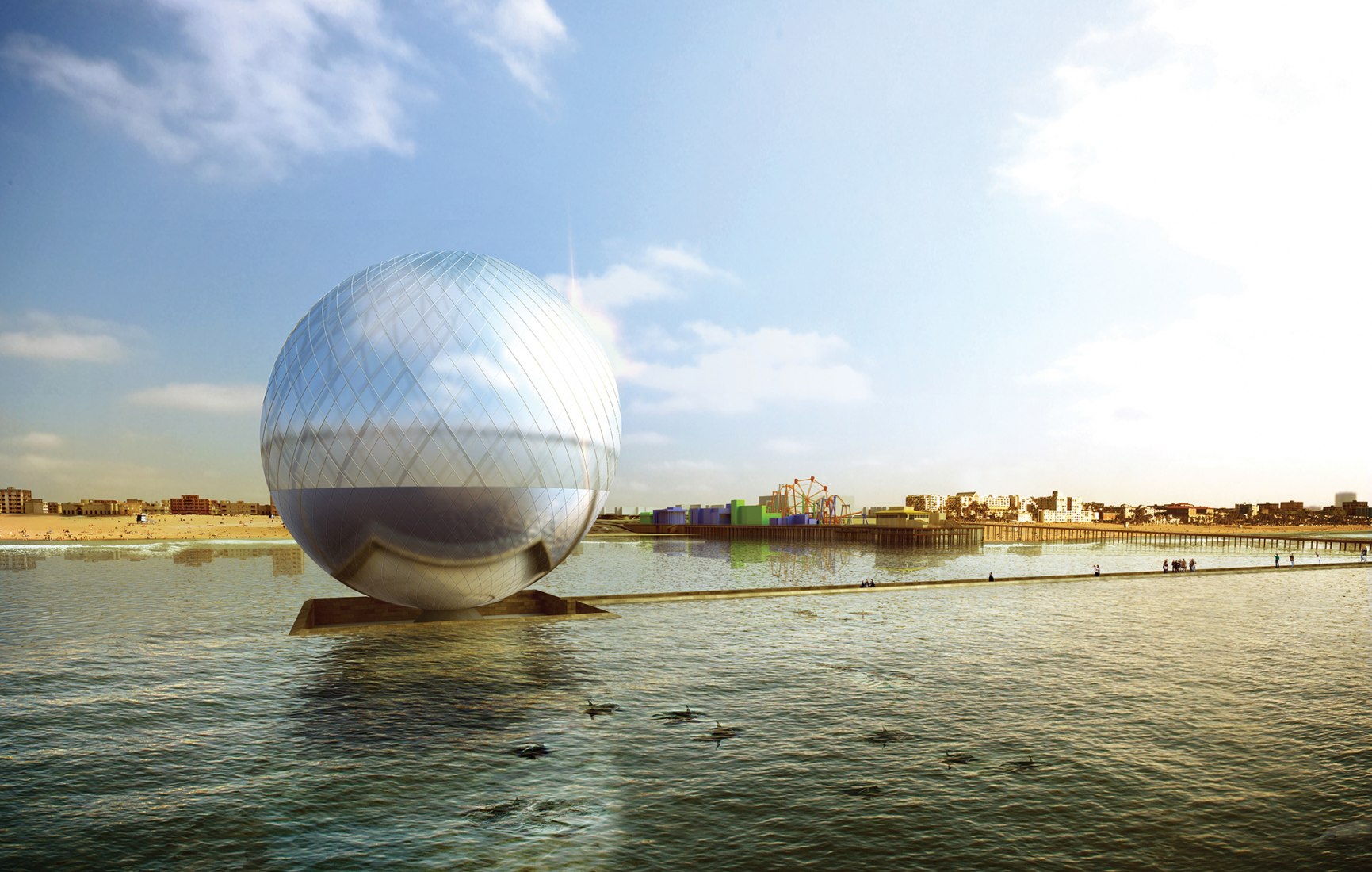 Finalist. The Clear Orb. Proposal by Jaesik Lim, Ahyoung Lee, Jaeyeol Kim, Taegu Lim 