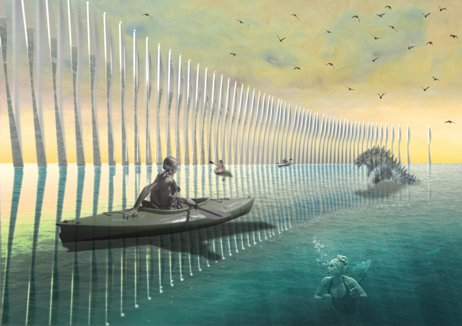 Finalist. ESTHER. Proposal by Peter Coombe, Jennifer Sage, Eunkyoung Kim, Charlene Chai, Kaitlin Faherty (Sage and Coombe Architects)