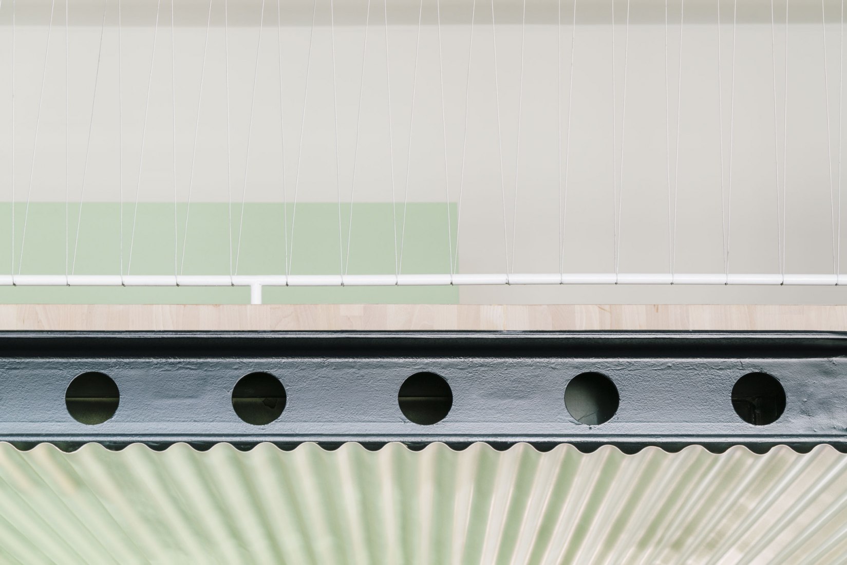 Detalle forjado. Penthouse H por Langarita & Navarro. Fotografía por Miguel de Guzmán