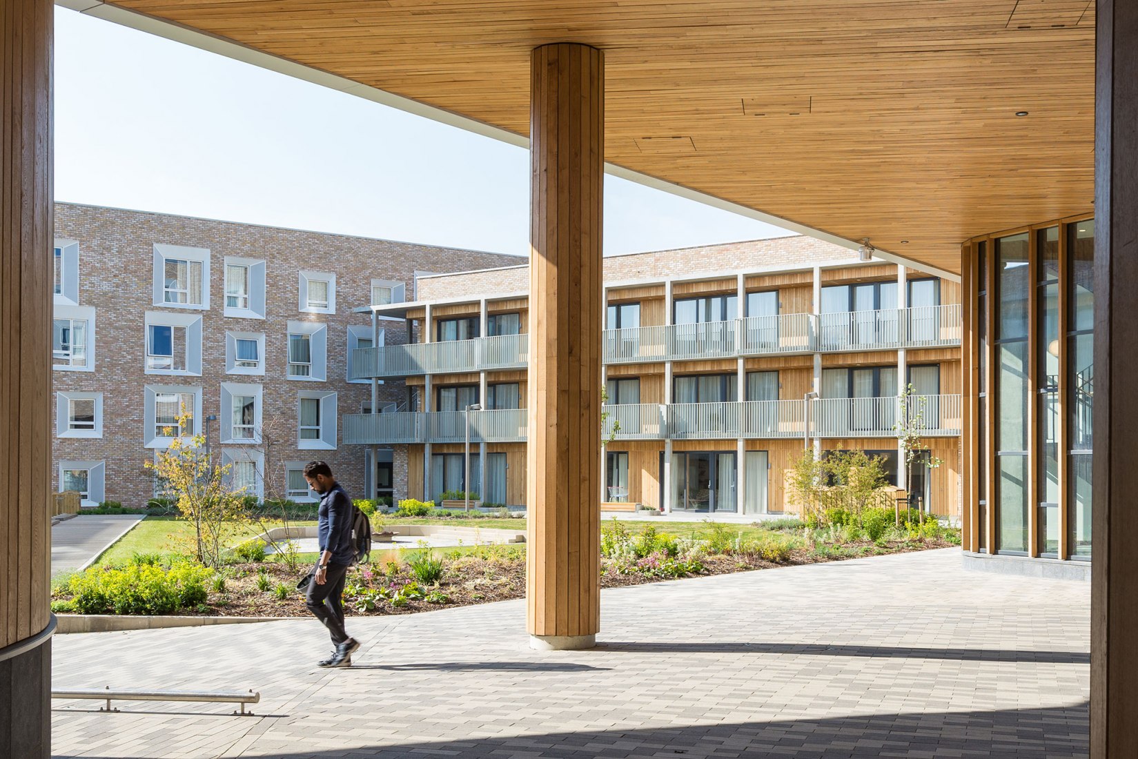 North West Cambridge Development by Mecanoo. Photograph by Greg Holmes