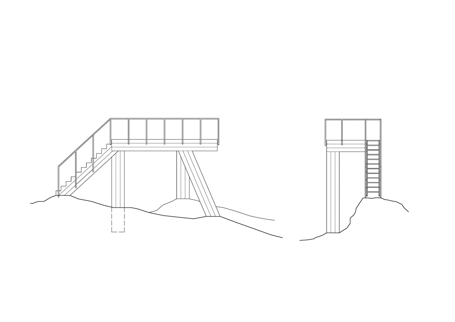 El oso. La Patrulla de Guardia por Mjölk architekti.