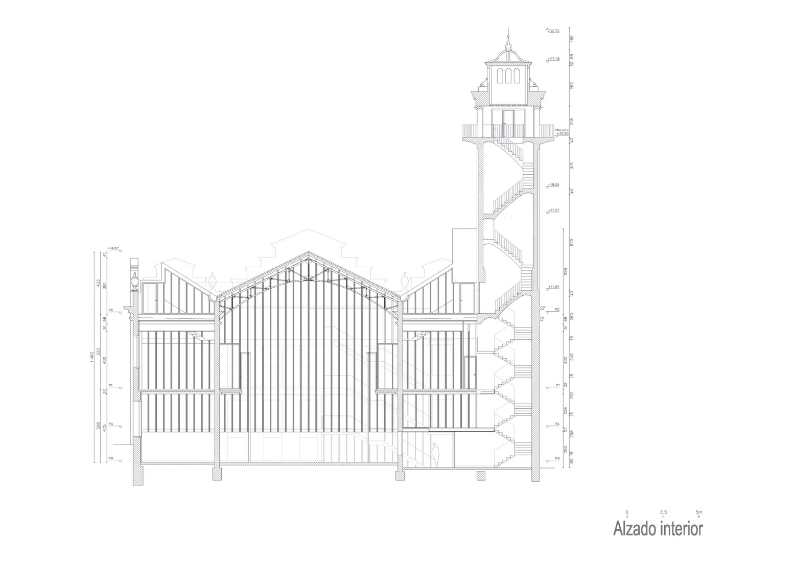 Details. Renovation of an Old Fire Station of the Poble Sec in Barcelona by Roldán + Berengué Architects.