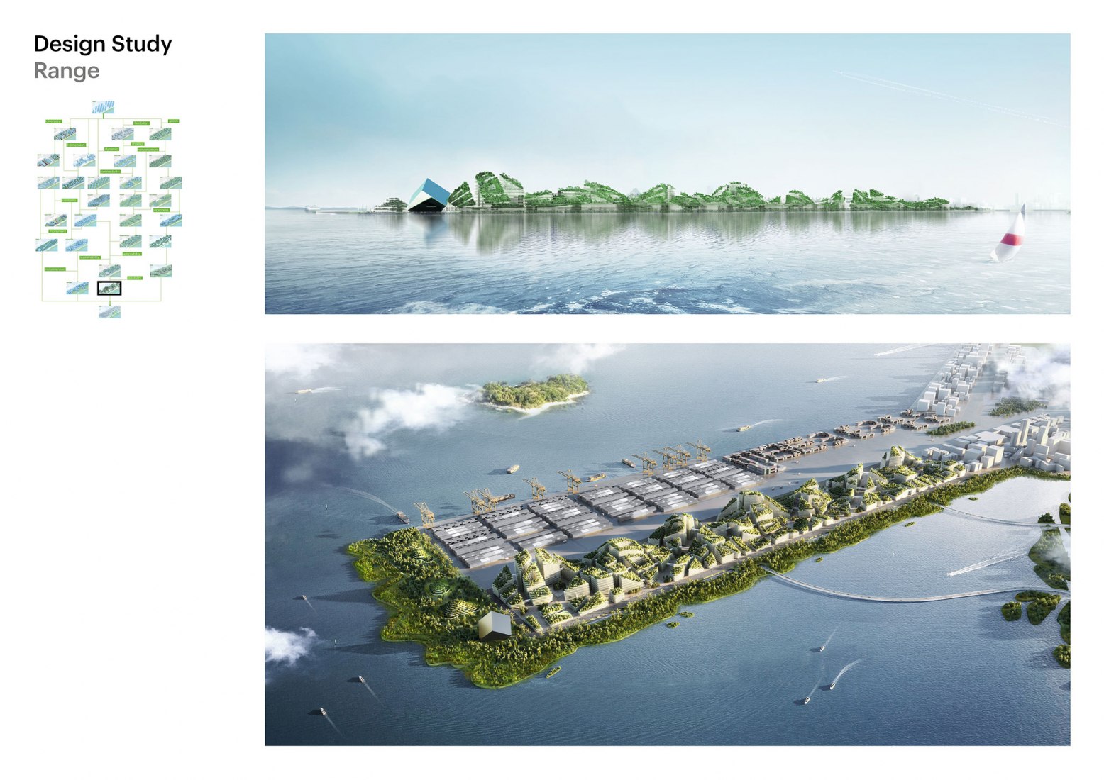 Atchain Lights proposal 6. MVRDV’s Tencent Campus Competition Entry. Image courtesy of MVRDV