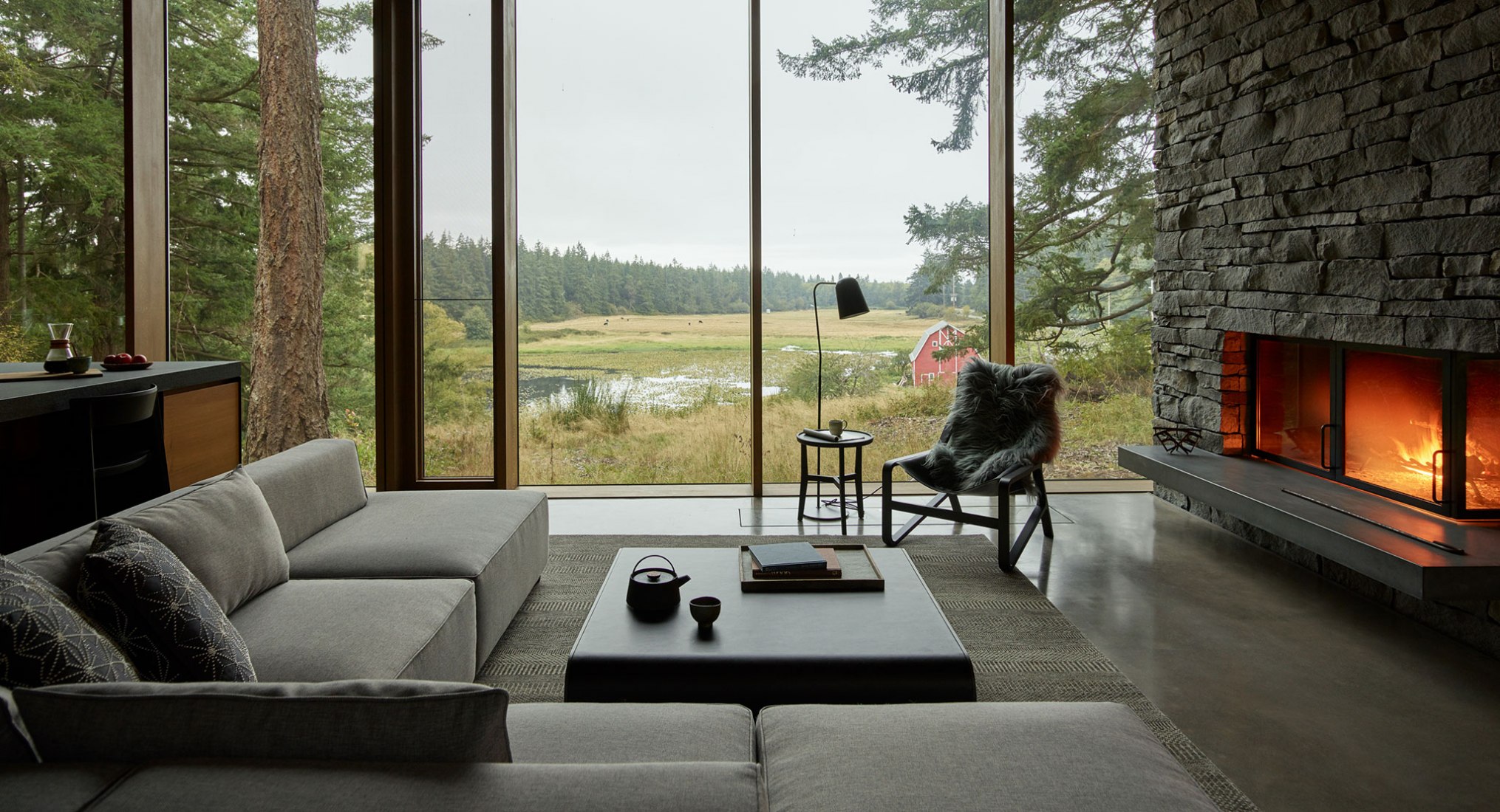 Whidbey farm by mwworks. Photograph by Kevin Scott.