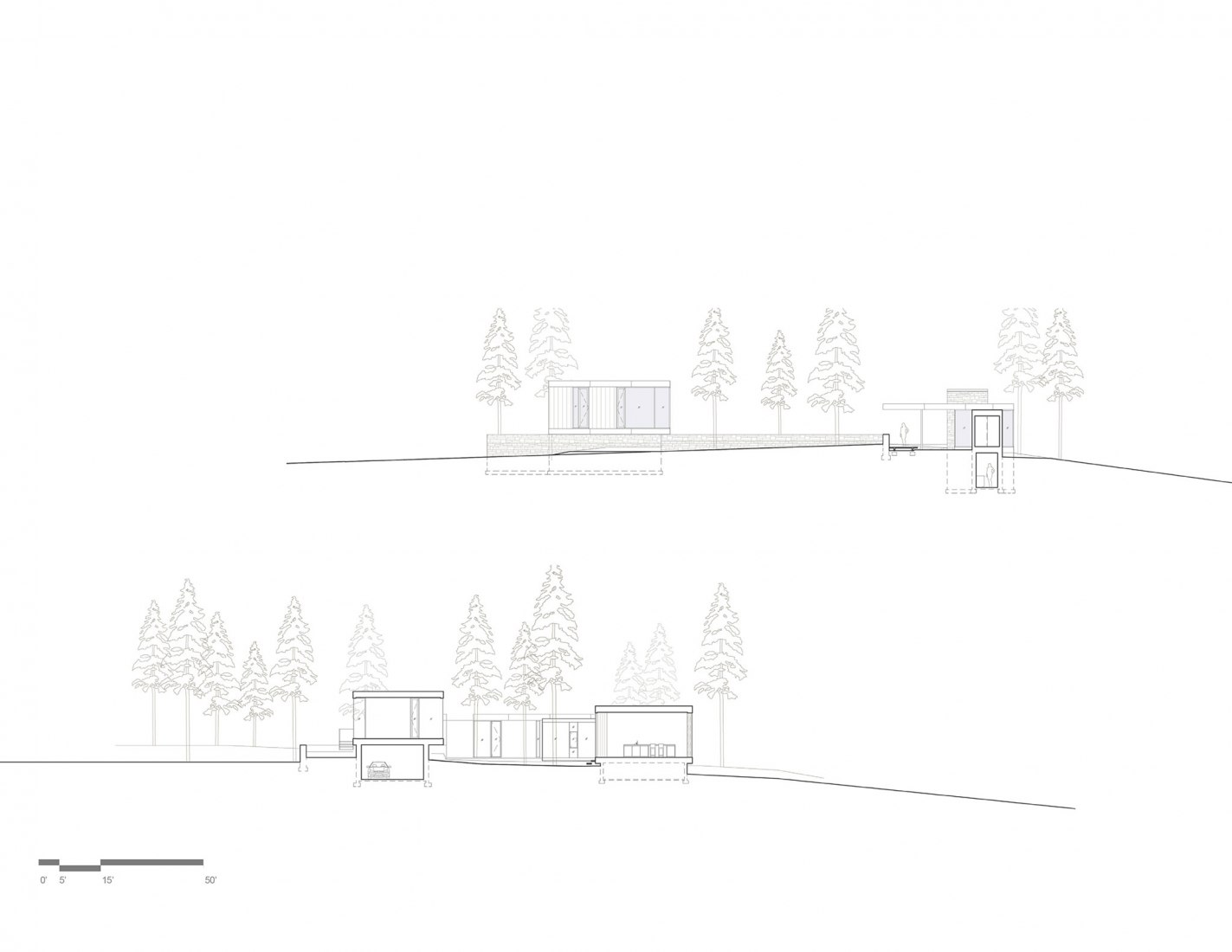 Sections. Whidbey farm by mwworks.