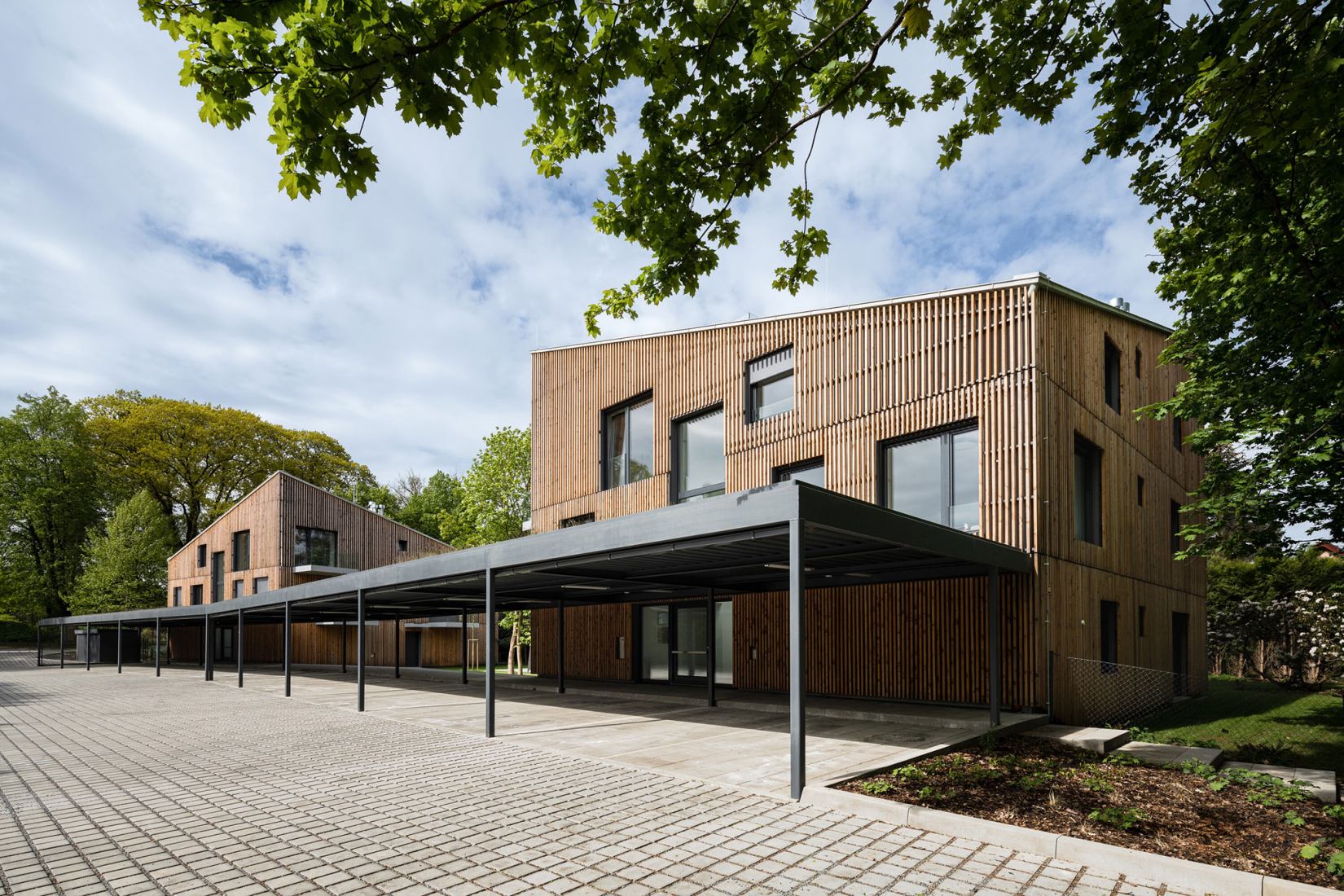 Kamenice Villas por David Zámečník. Fotografia por Petr Polák.