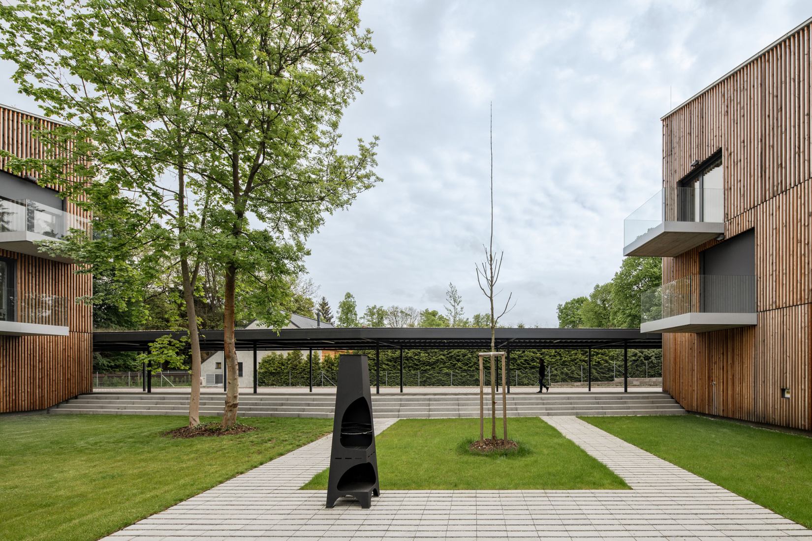Kamenice Villas por David Zámečník. Fotografia por Petr Polák.