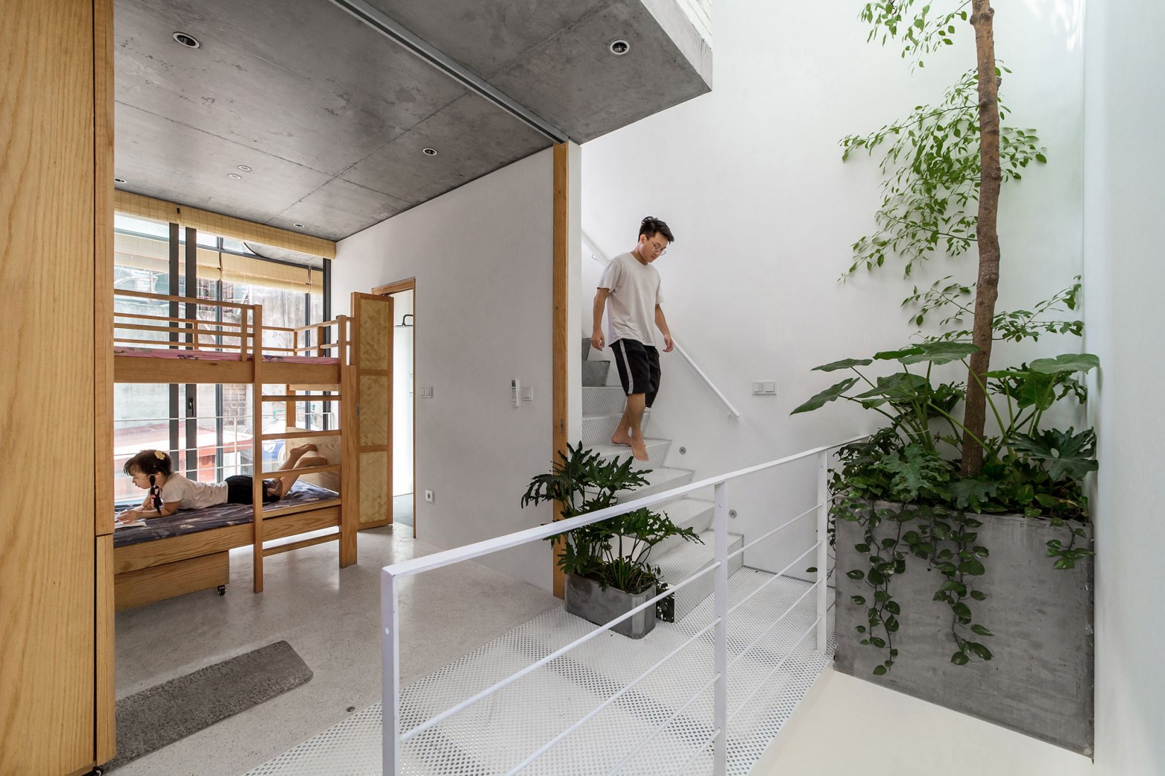 Casa TH por ODDO architects. Fotografía por Hoang Le photography.