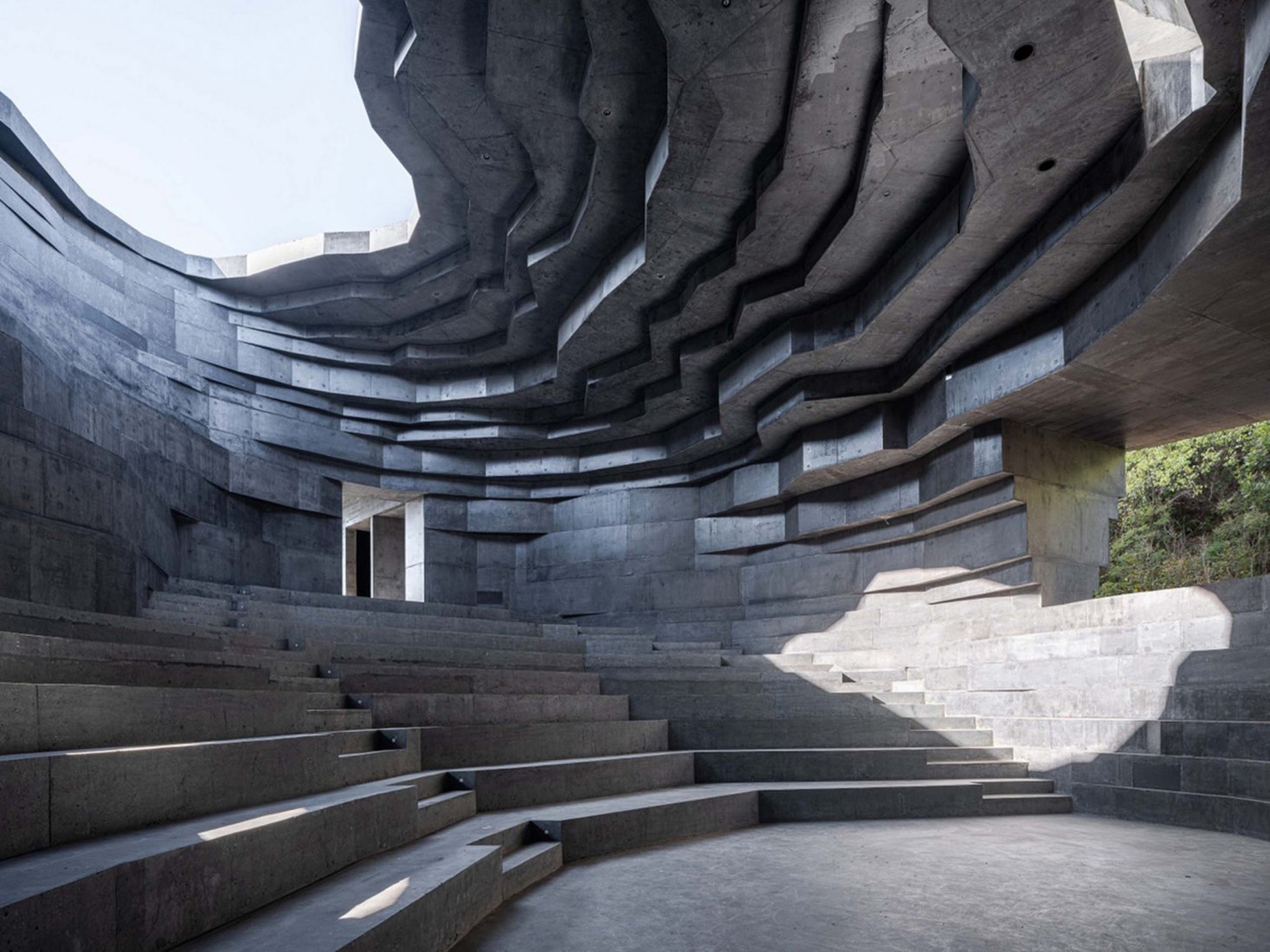 Chapel of Sound by OPEN Architecture. Photograph by Zhu Runzi