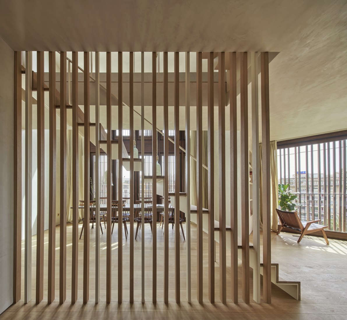 Residential building Paseo Mallorca 15 by OHLAB. Photograph by José Hevia.