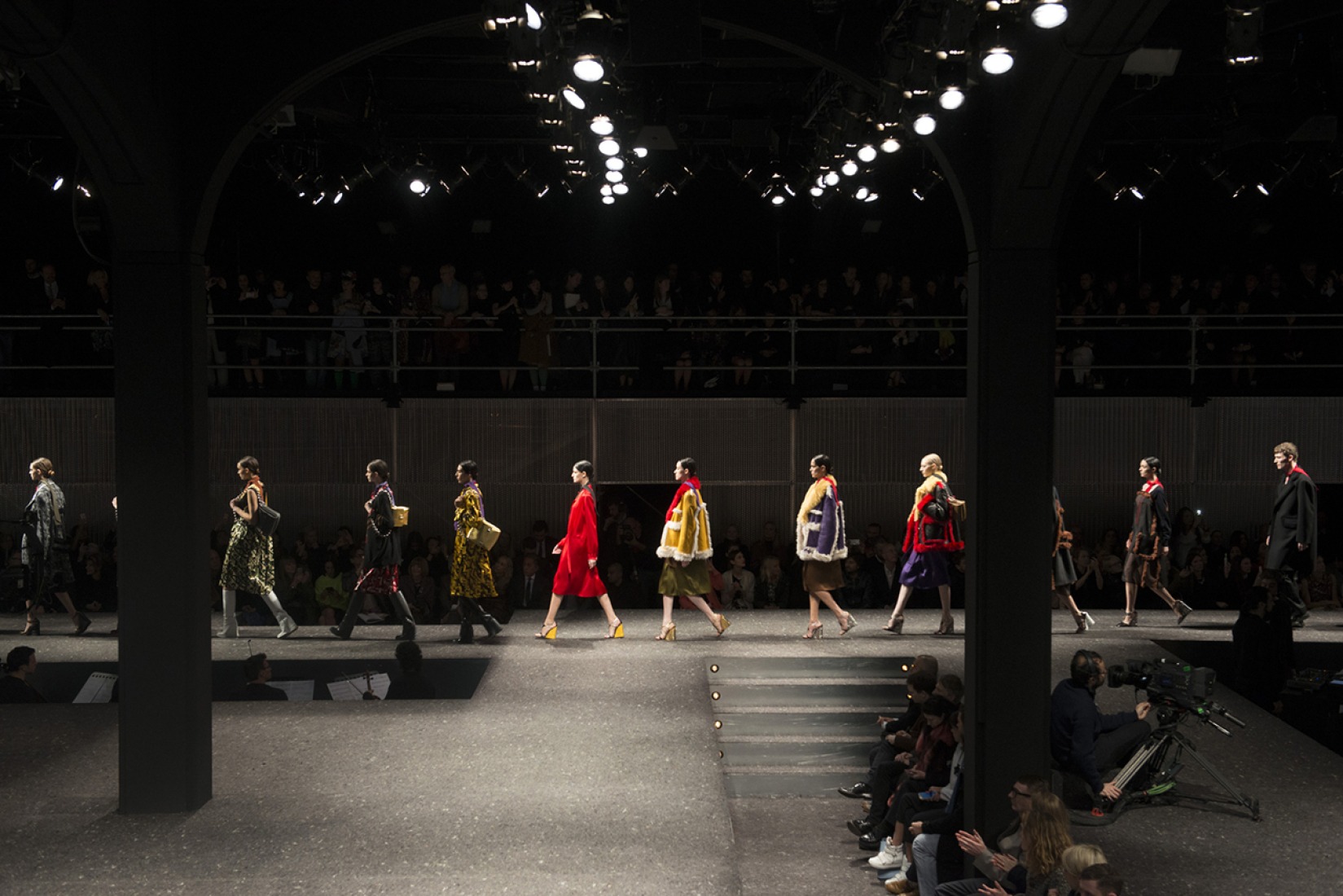 Prada Pasarela Hombre / Mujer SD 2014, Milán, Italia, 2014. Fotografía © Miguel Taborda / OMA.
