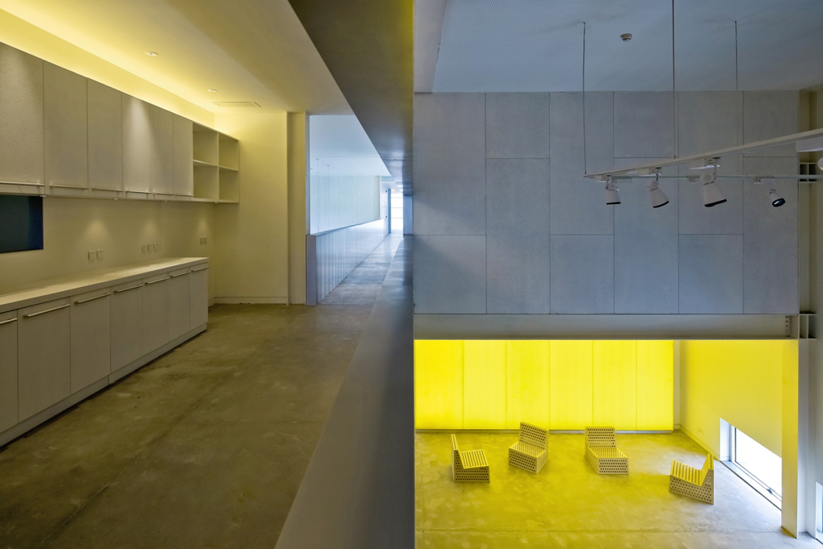 Interior view. Prototype for Temporary Sales Pavilion. Photography © Su Shengliang. Courtesy of OPEN Architecture.