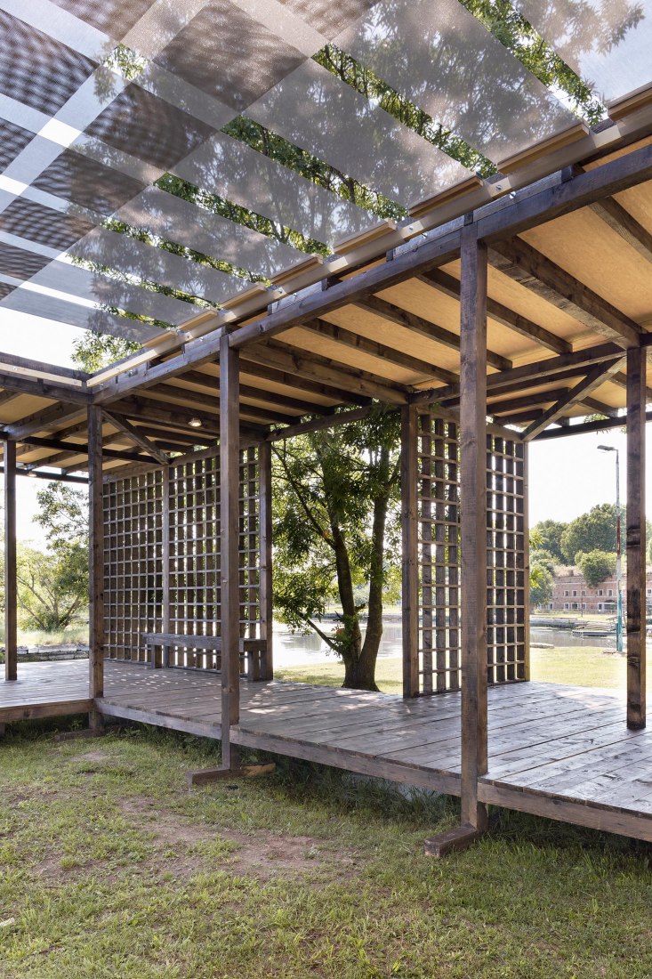 Corte del Forte, pabellón de baile de Rintala Eggertsson Architects. Fotografía por Francesca Iovene / Fondaco Studio