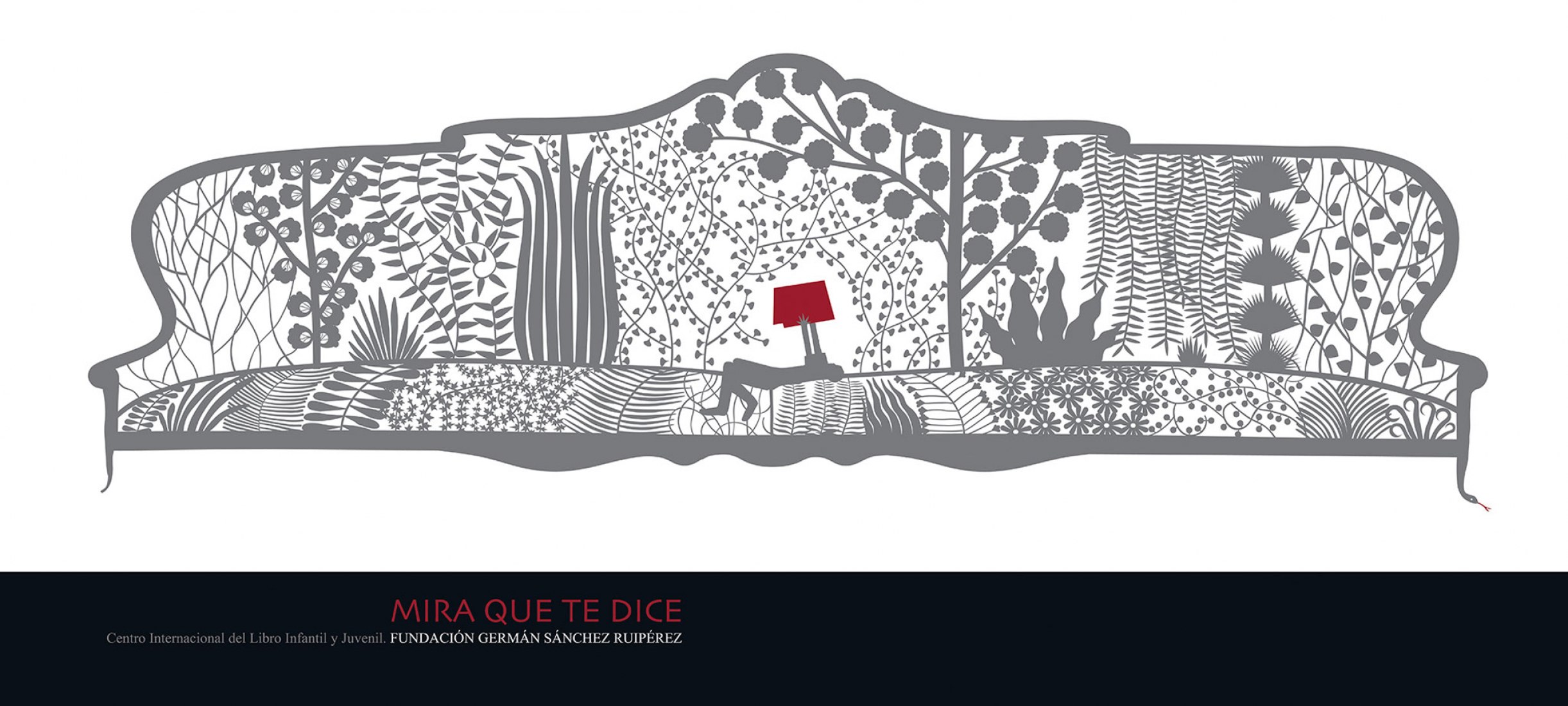 Pablo Amargo. Cartel para la Fundación Germán Sánchez Ruipérez, 2009. Cortesía del Museo ABC