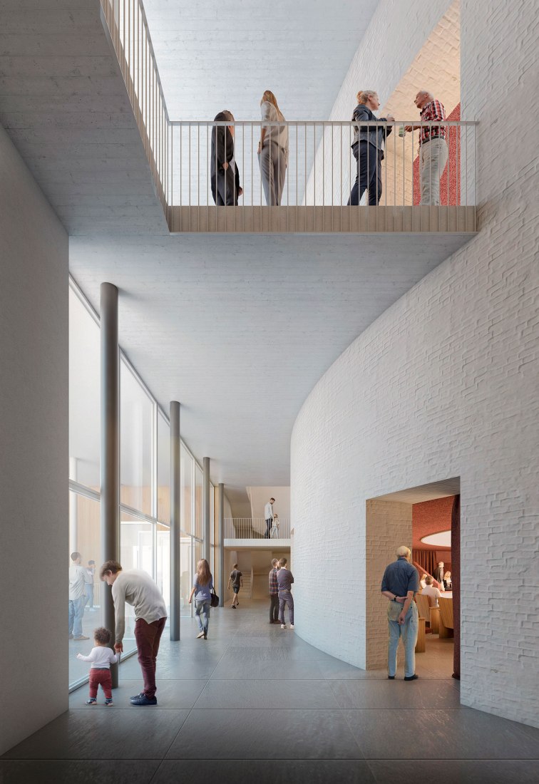 Rehabilitación del Teatro Lope de Vega por Paredes Pedrosa + Contextos de Arquitectura y Urbanismo. Visualización de Paredes Pedrosa + Contextos de Arquitectura y Urbanismo.