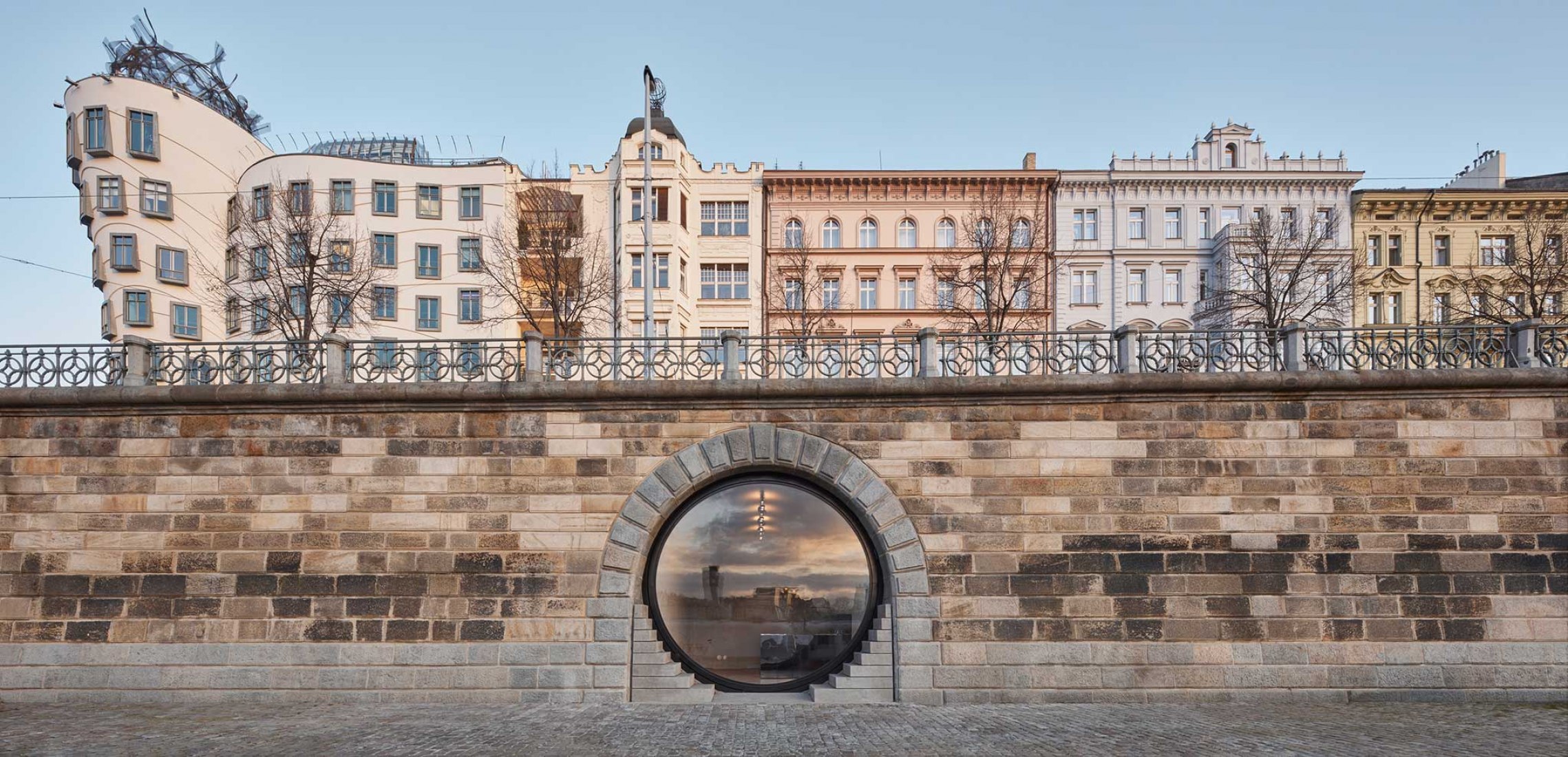 Revitalization of Prague riverfront area by petrjanda/brainwork. Photograph by BoysPlayNice