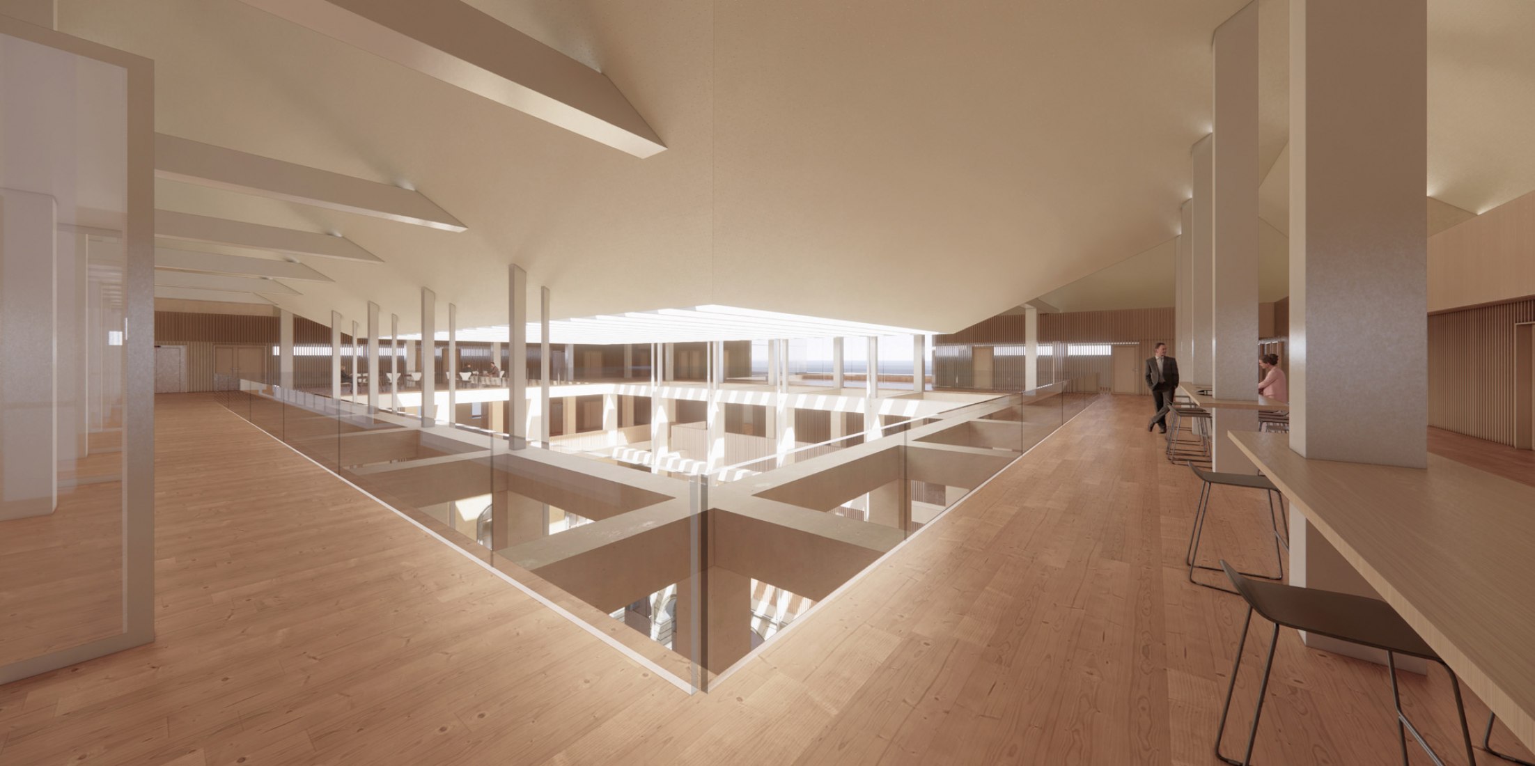 Renovation and extension of the town hall of Annecy, Haute-Savoie, Pierre-Louis Faloci architect, 2021-2025.