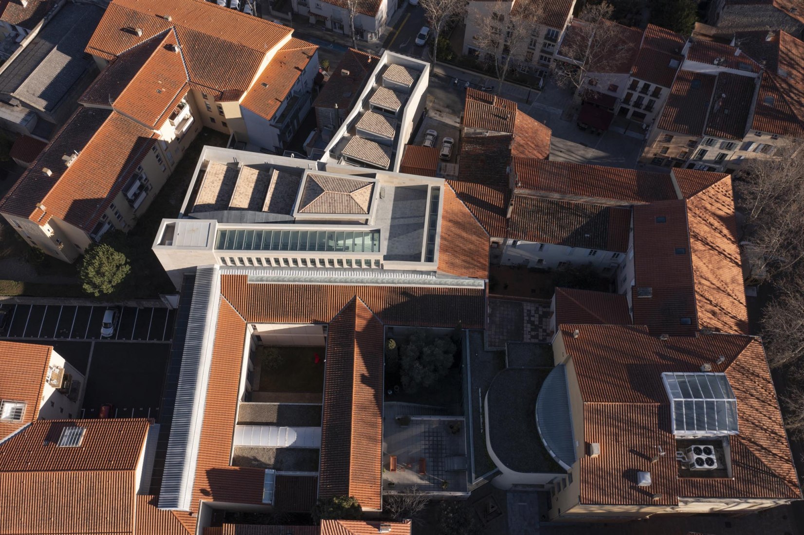 Renovación y ampliación del Museo de Arte Moderno de Céret, Pirineos Orientales, arquitecto Pierre-Louis Faloci, 2016-2022.