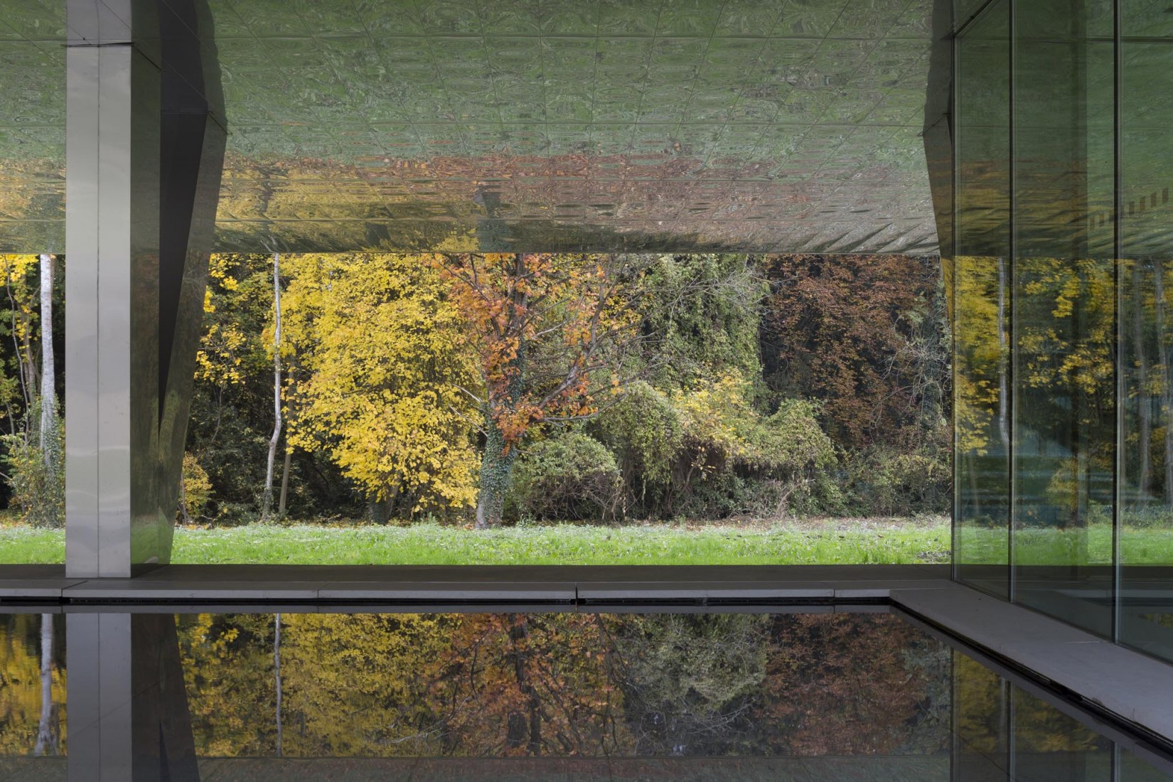 Transformación del castillo de Wendel en un centro cívico, Hayange, Moselle, arquitecto Pierre-Louis Faloci, 2014-2016. Fotografía por Daniel Osso