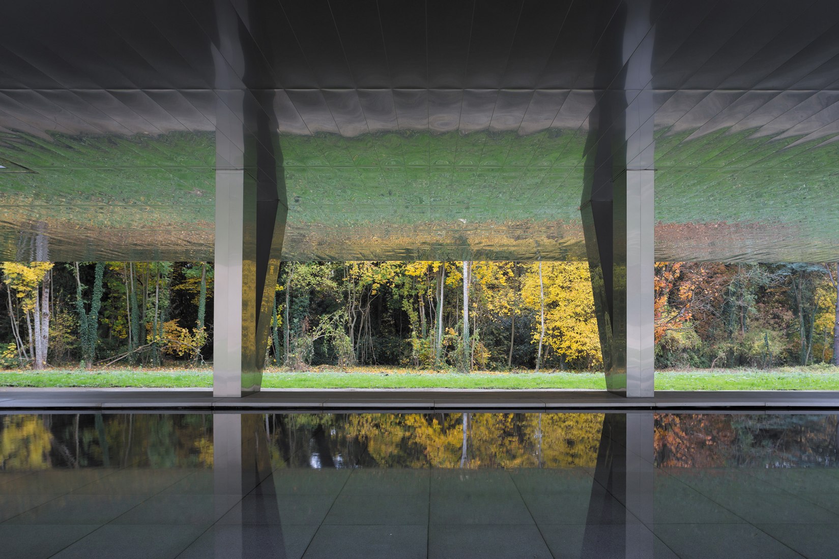 Transformación del castillo de Wendel en un centro cívico, Hayange, Moselle, arquitecto Pierre-Louis Faloci, 2014-2016. Fotografía por Daniel Osso