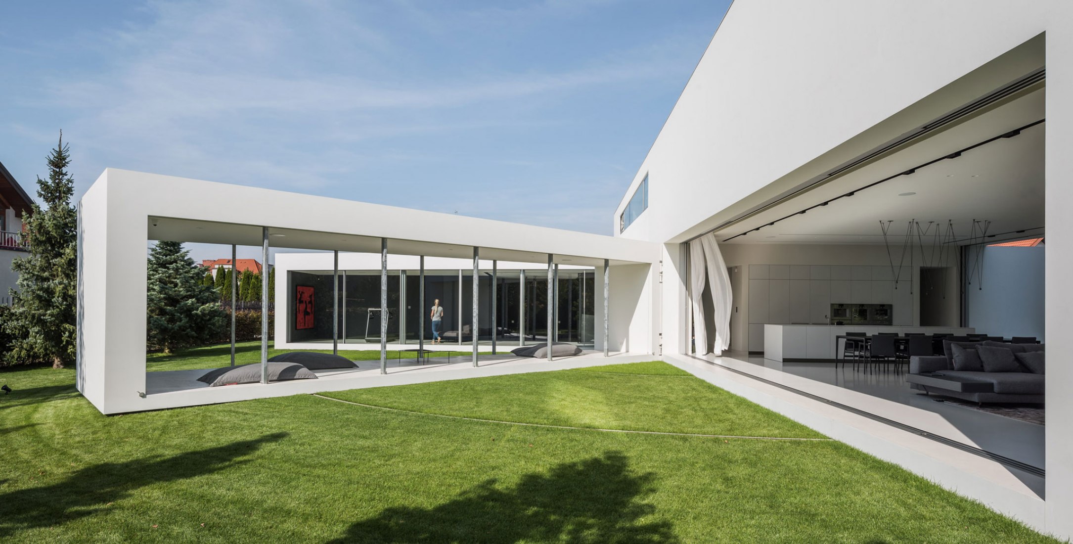 Quadrant house, architecture details por Robert konieczny. Fotografía por Juliusz SokoИowski. 