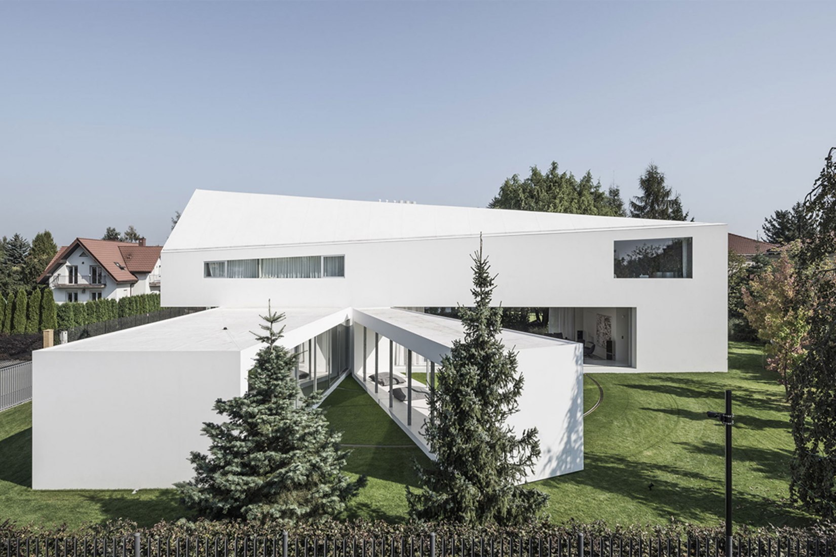 Quadrant house, architecture details por Robert konieczny. Fotografía por Juliusz SokoИowski.