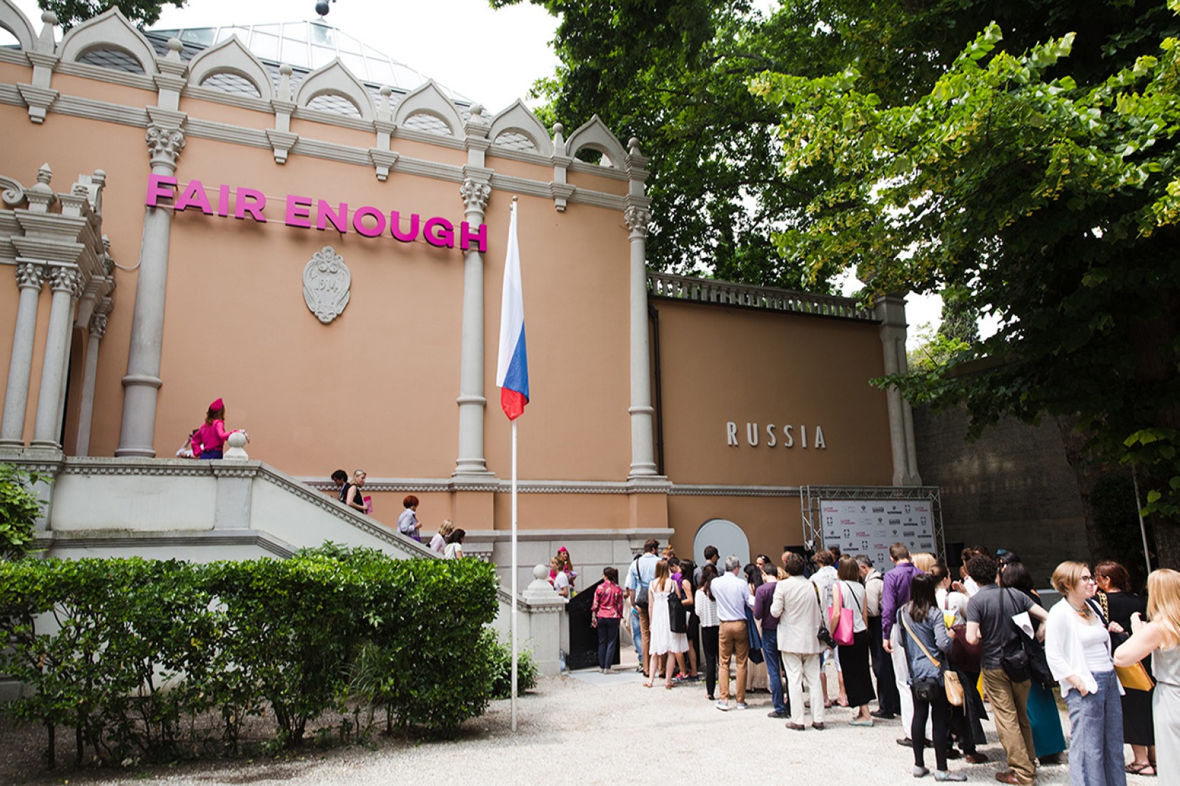 RUSSIA. Fair Enough: Russia’s past our Present. 14.Mostra Internazionale di Architettura, Fundamentals, la Biennale di Venezia. Foto © Lena Tsibizova / InstituteStrelka. Cortesía de la Biennale di Venezia.
