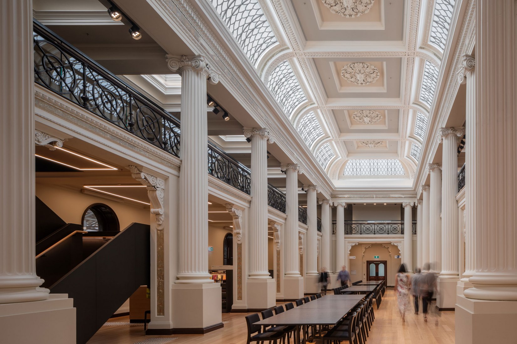 Redeveloped State Library Victoria by Schmidt Hammer Lassen Architects. Photograph by Trevor Mein