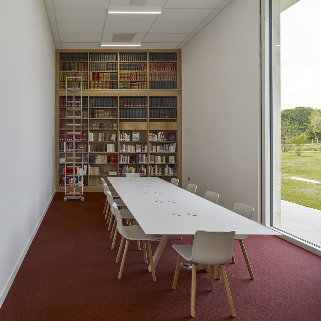 Bayeux Media Library by David Serero. Photograph by Didier Boy de la Tour