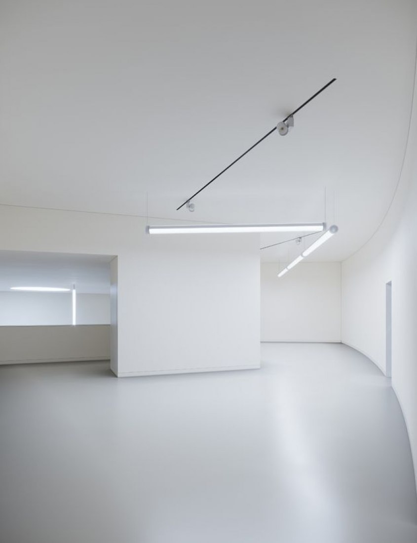 Visualización interior. MoAE - Museo de Educación Artística de Huamao por Álvaro Siza y Carlos Castanheira