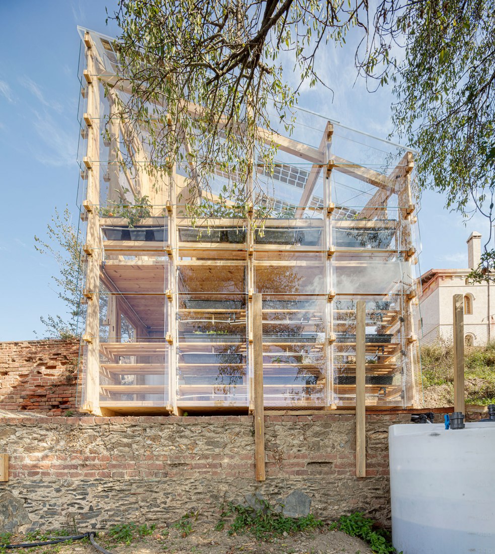 Solar Greenhouse by IAAC.  Photography by Adrià Goula.