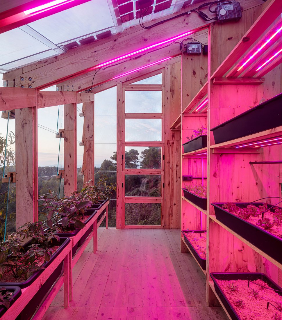 Solar Greenhouse by IAAC.  Photography by Adrià Goula.
