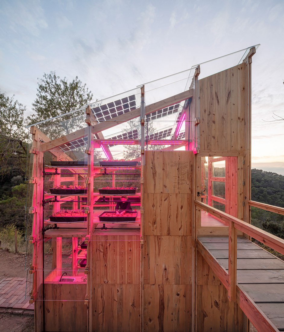 Solar Greenhouse by IAAC.  Photography by Adrià Goula.