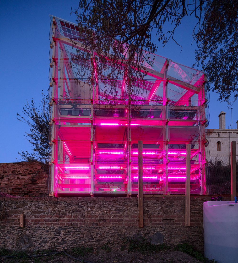 Solar Greenhouse by IAAC.  Photography by Adrià Goula.