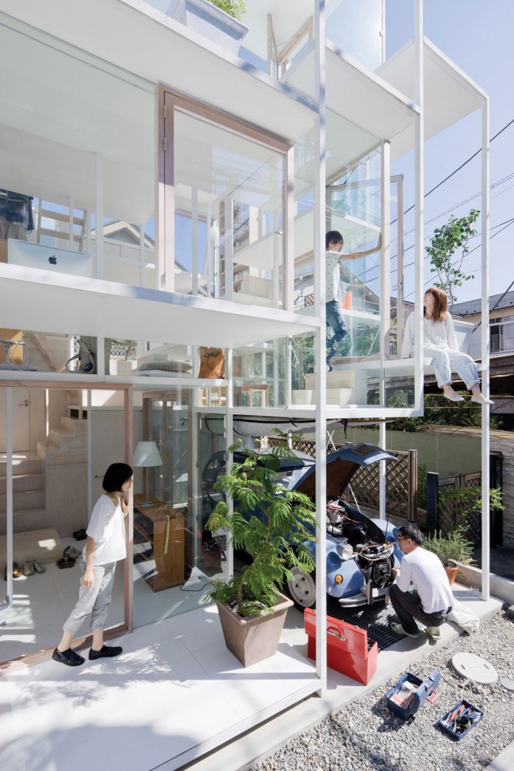 Exterior view. House NA. By Sou Fujimoto. Photography © Iwan Baan.ouse NA. By Sou Fujimoto. Photography © Iwan Baan.