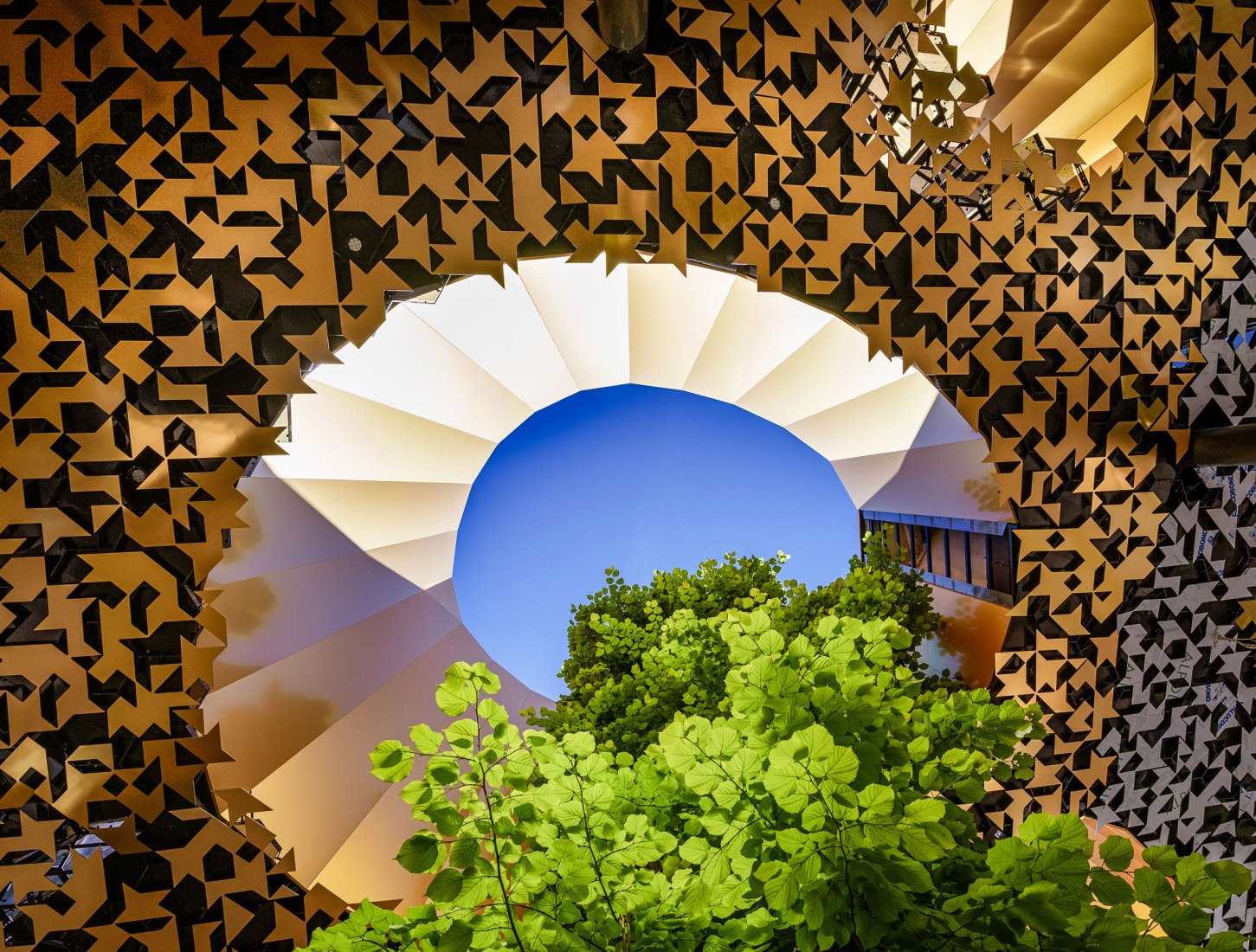 House of Hungarian Music by Sou Fujimoto. Photograph by Palkó-György. Courtesy of Liget Budapest