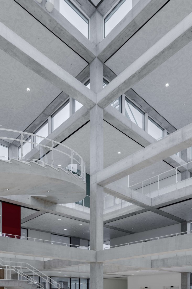 Learning Center for the University of Saint-Gall by Sou Fujimoto. Photograph by Maris Mezulis